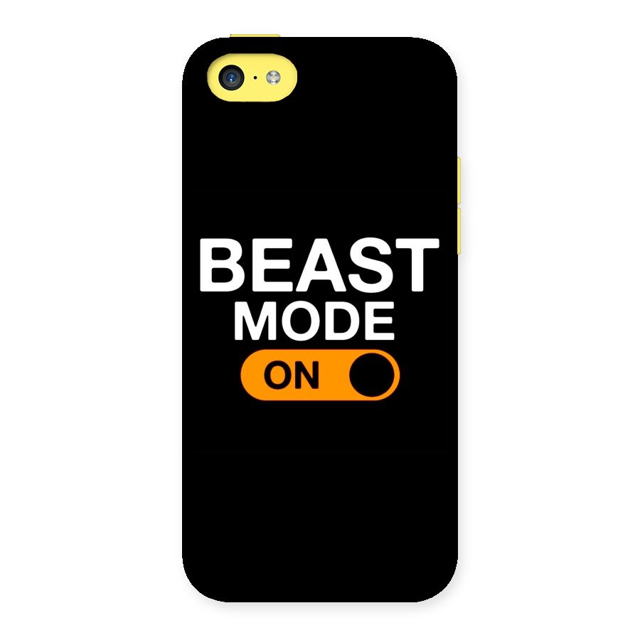 Beast Mode Switched On Back Case for iPhone 5C