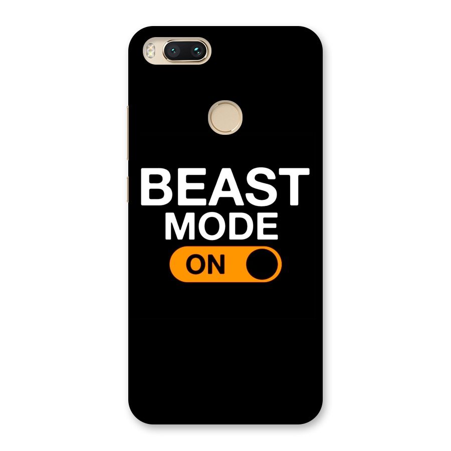 Beast Mode Switched On Back Case for Mi A1