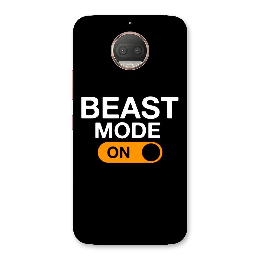 Beast Mode Switched On Back Case for Moto G5s Plus
