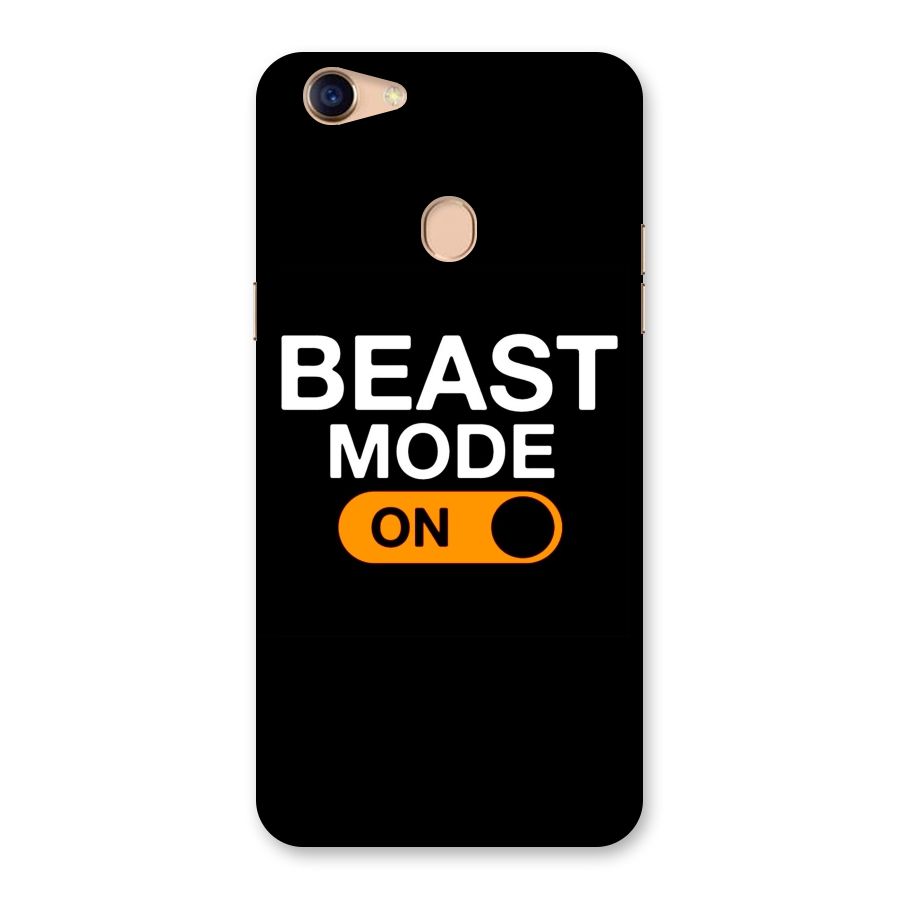 Beast Mode Switched On Back Case for Oppo F5