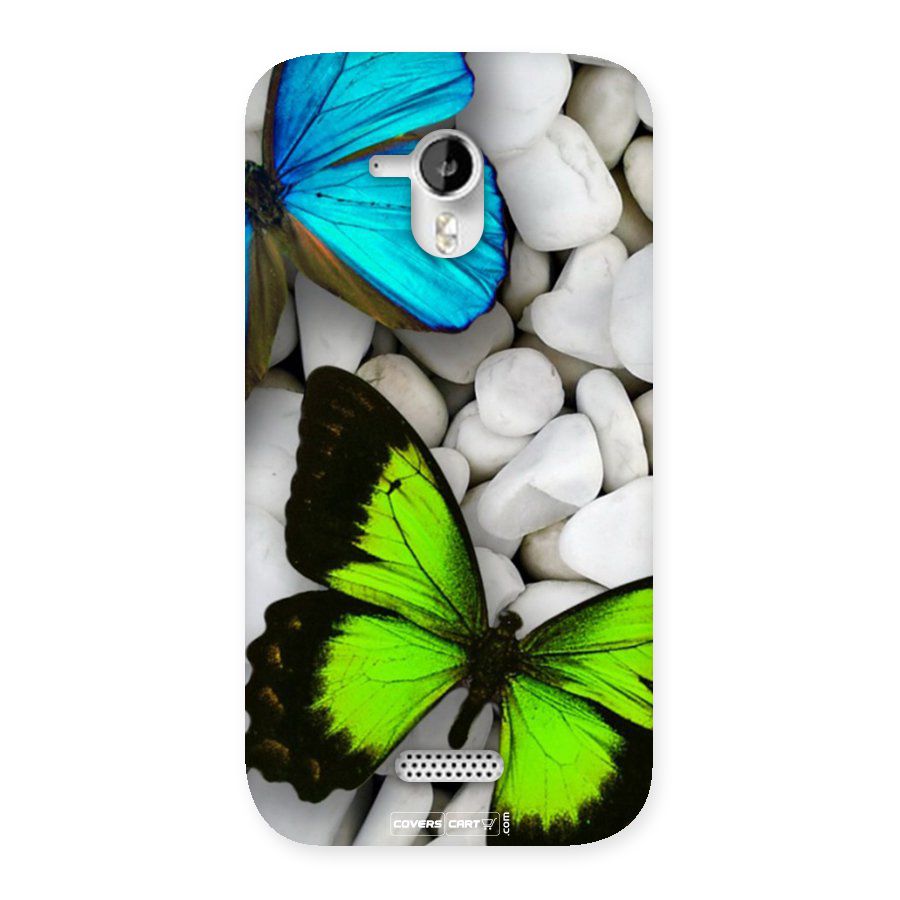 Beautiful Butterflies Back Case for Micromax Canvas HD A116