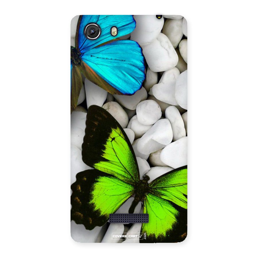 Beautiful Butterflies Back Case for Micromax Unite 3