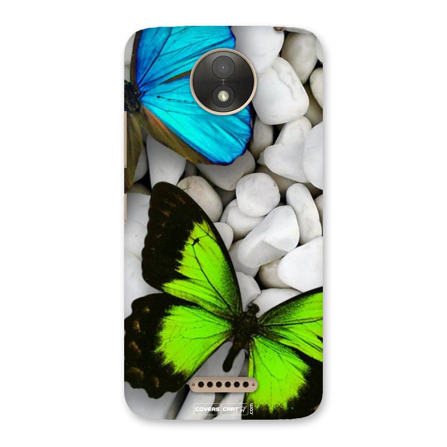 Beautiful Butterflies Back Case for Moto C Plus
