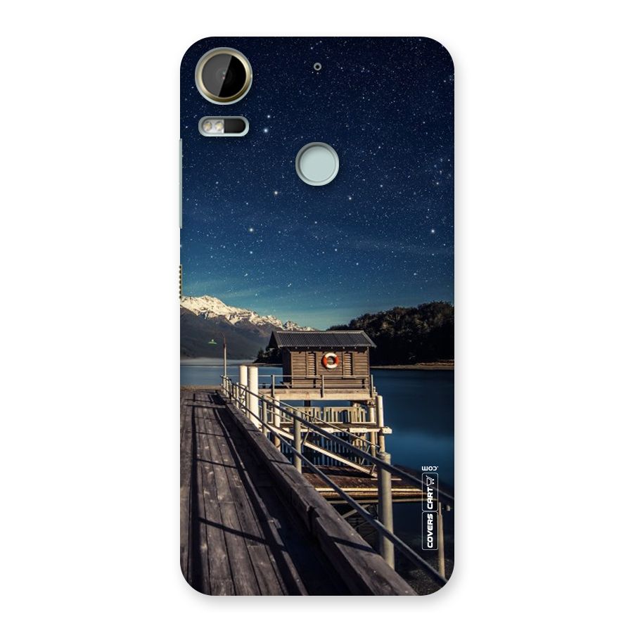 Beautiful Dock Hut Back Case for Desire 10 Pro