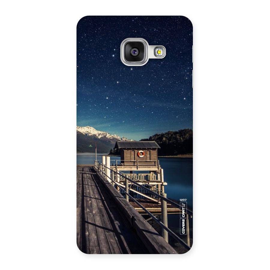Beautiful Dock Hut Back Case for Galaxy A3 2016