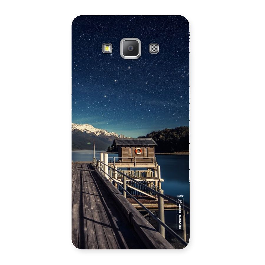 Beautiful Dock Hut Back Case for Galaxy A7