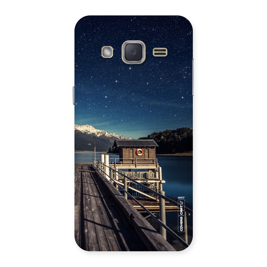 Beautiful Dock Hut Back Case for Galaxy J2