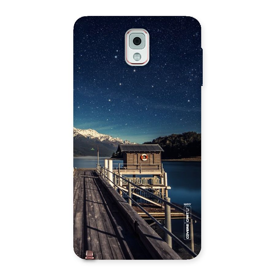 Beautiful Dock Hut Back Case for Galaxy Note 3