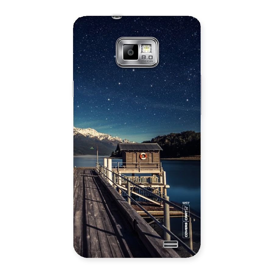 Beautiful Dock Hut Back Case for Galaxy S2