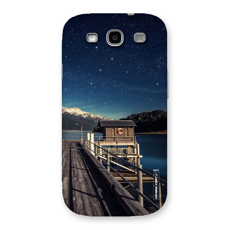 Beautiful Dock Hut Back Case for Galaxy S3