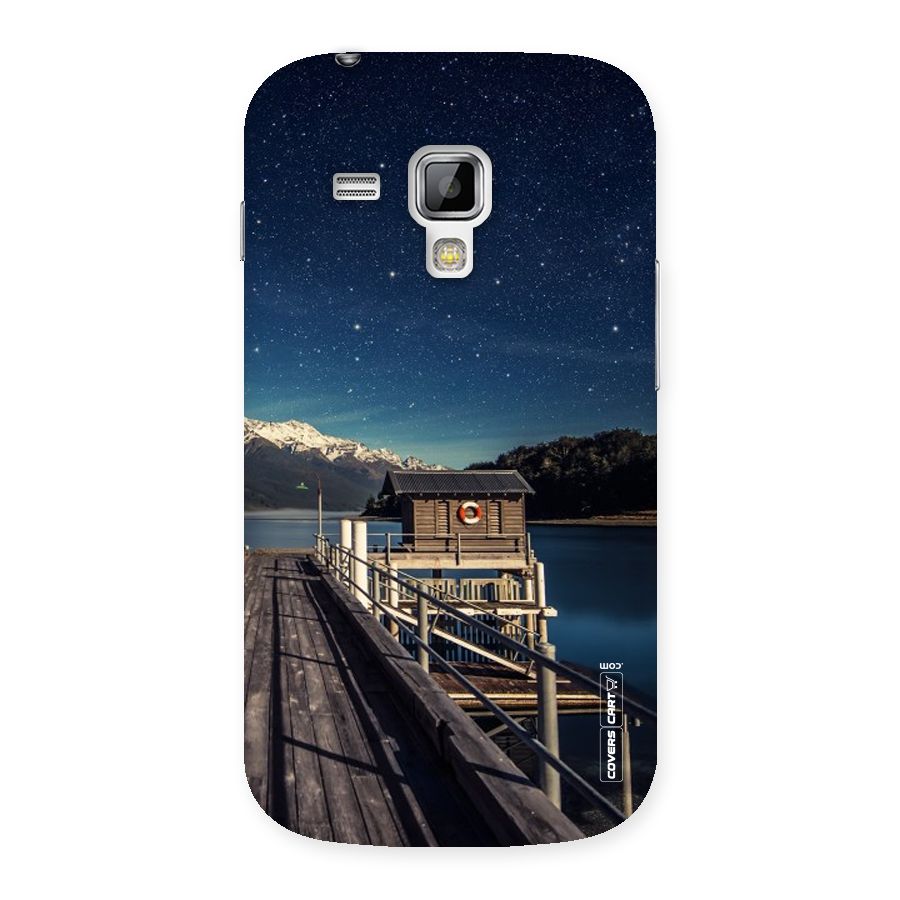 Beautiful Dock Hut Back Case for Galaxy S Duos