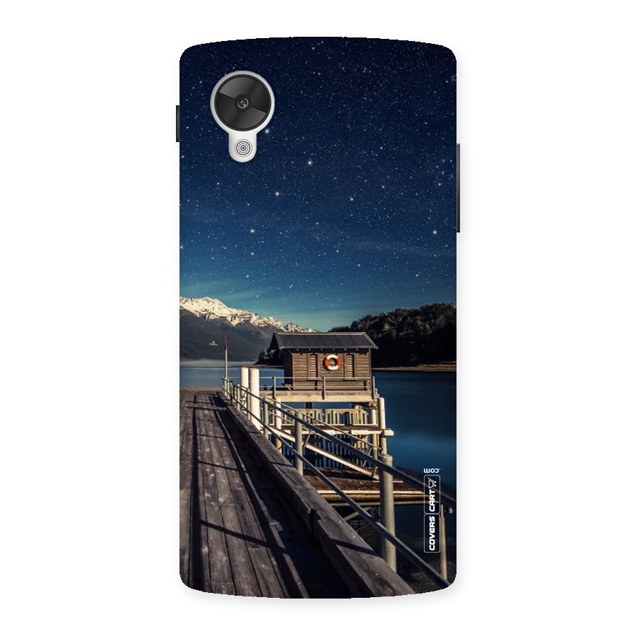 Beautiful Dock Hut Back Case for Google Nexsus 5