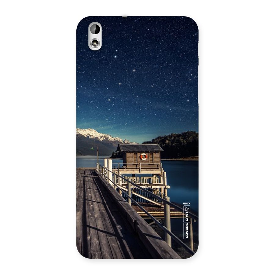 Beautiful Dock Hut Back Case for HTC Desire 816g