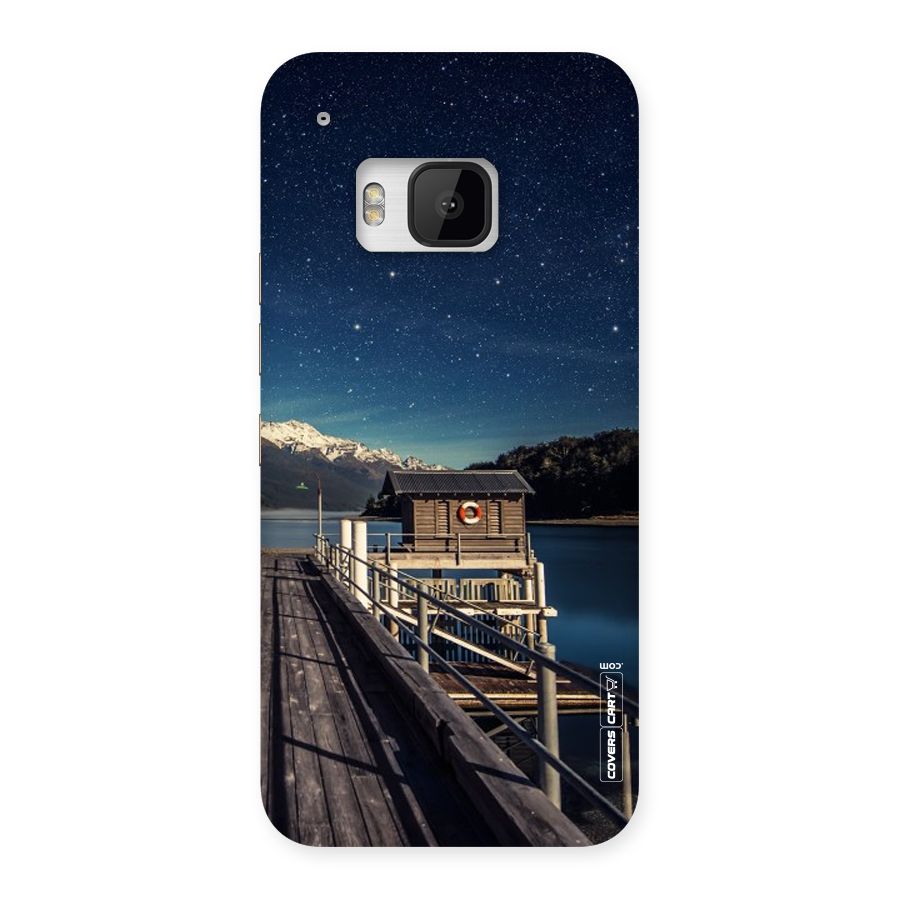 Beautiful Dock Hut Back Case for HTC One M9