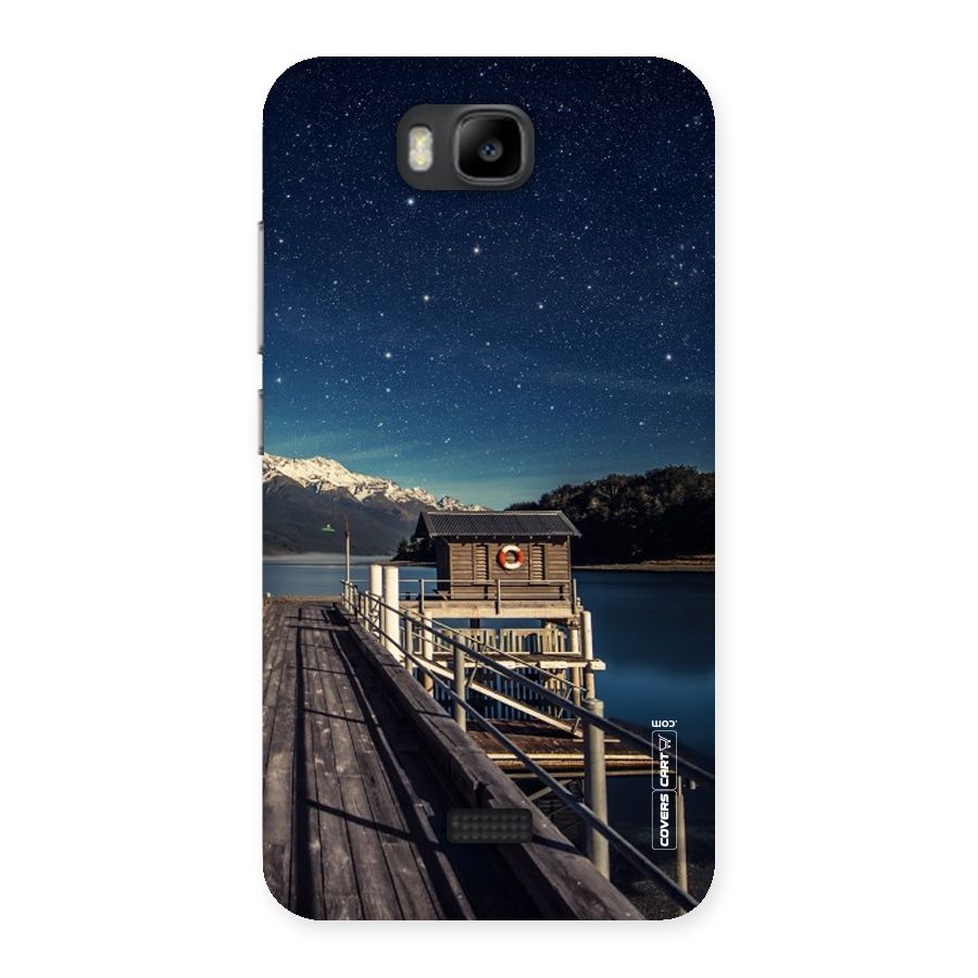 Beautiful Dock Hut Back Case for Honor Bee