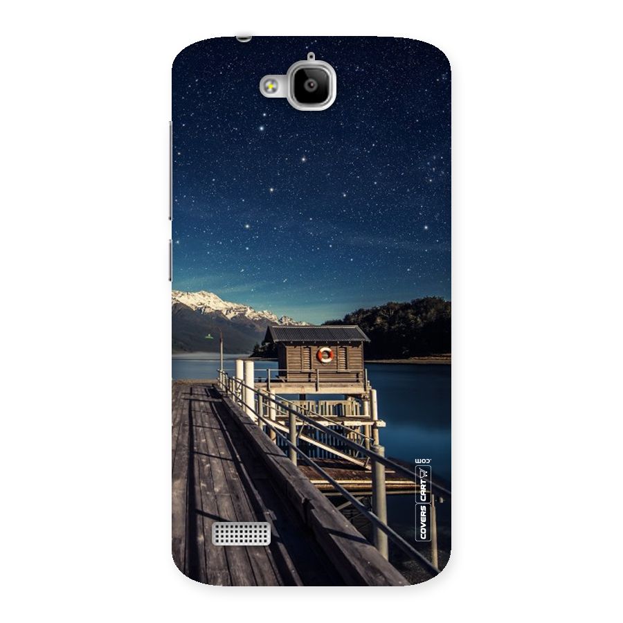 Beautiful Dock Hut Back Case for Honor Holly