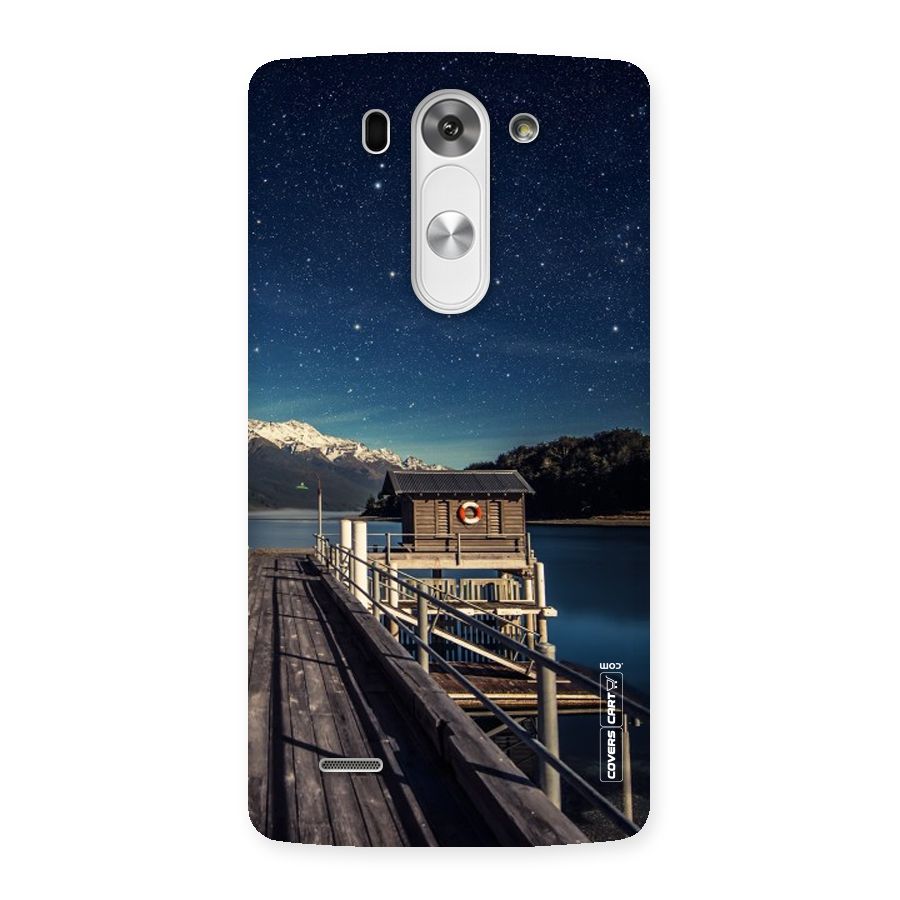 Beautiful Dock Hut Back Case for LG G3 Mini
