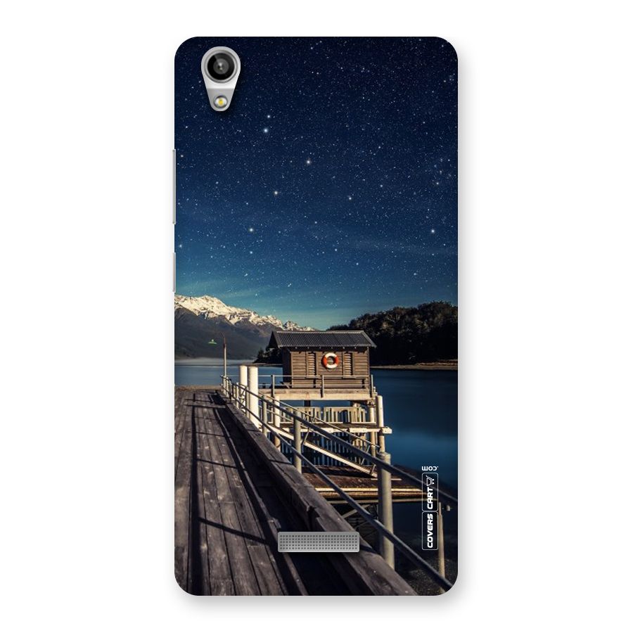 Beautiful Dock Hut Back Case for Lava-Pixel-V1
