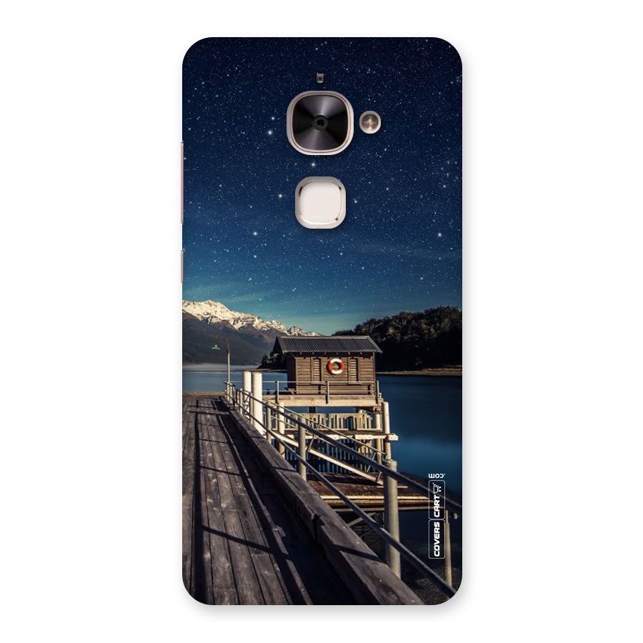 Beautiful Dock Hut Back Case for Le 2