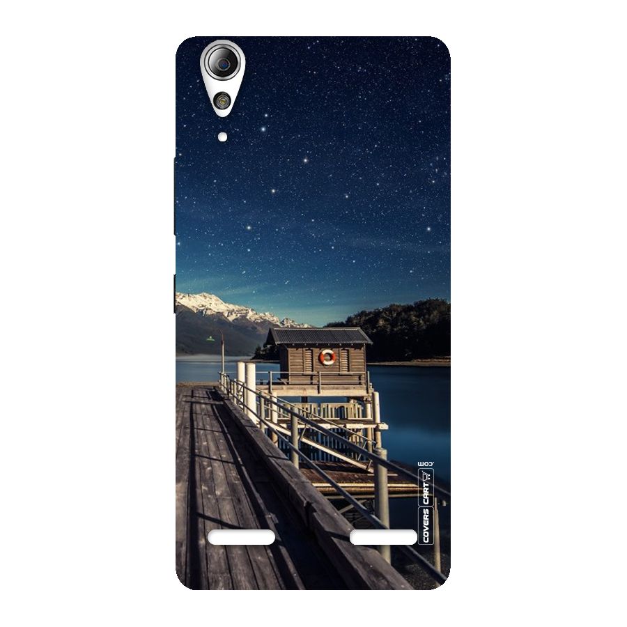 Beautiful Dock Hut Back Case for Lenovo A6000 Plus