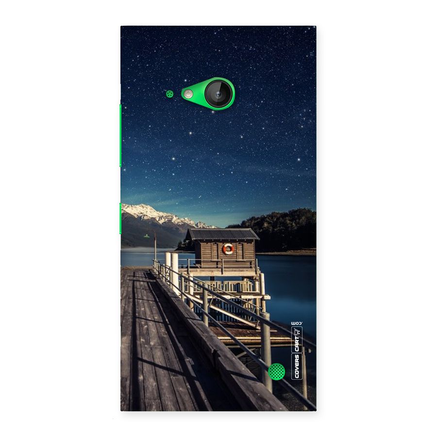 Beautiful Dock Hut Back Case for Lumia 730