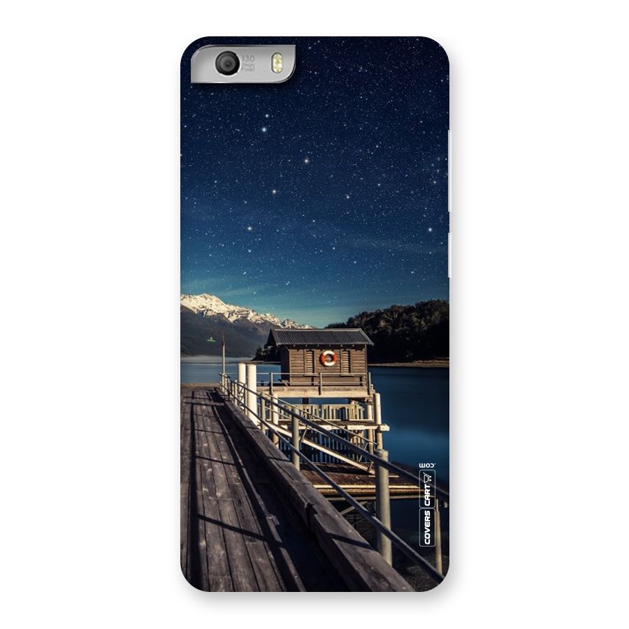 Beautiful Dock Hut Back Case for Micromax Canvas Knight 2