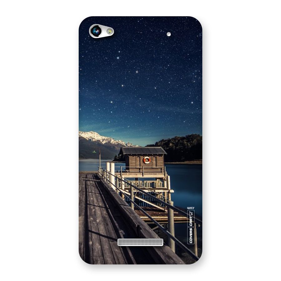 Beautiful Dock Hut Back Case for Micromax Hue 2
