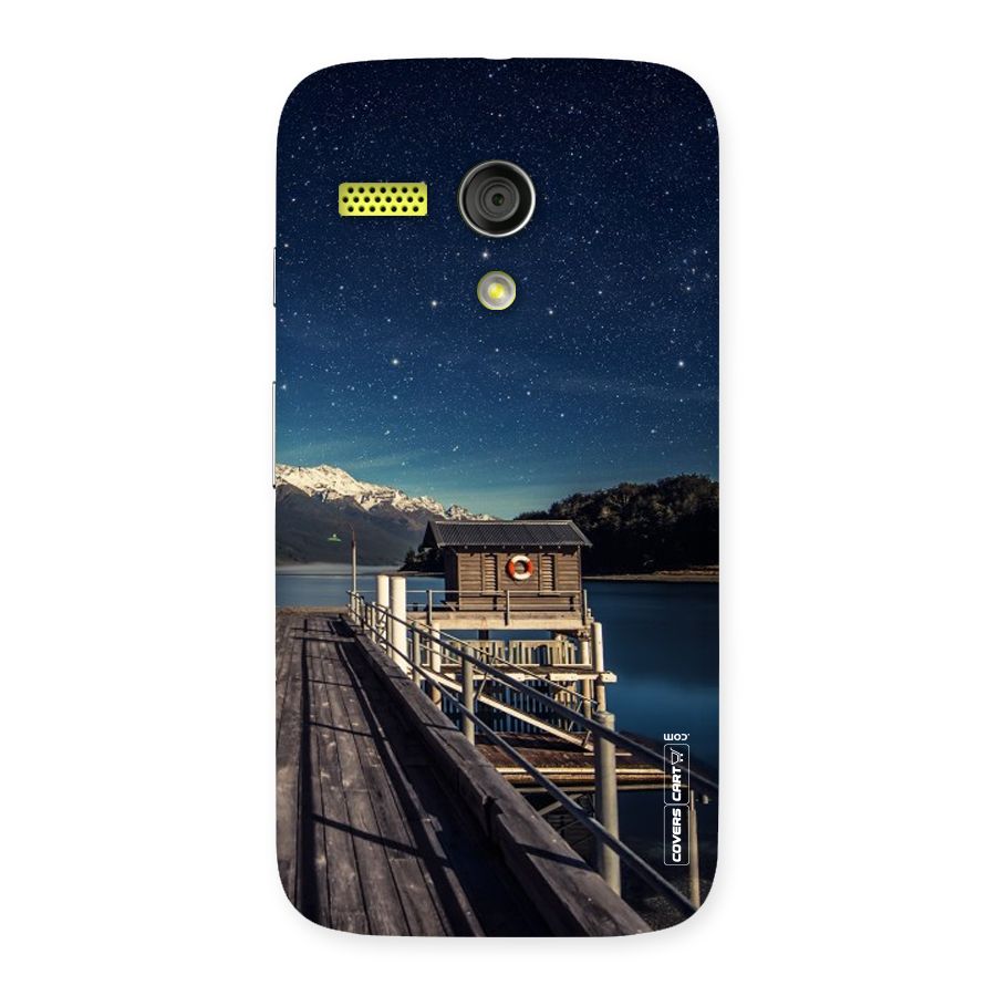 Beautiful Dock Hut Back Case for Moto G