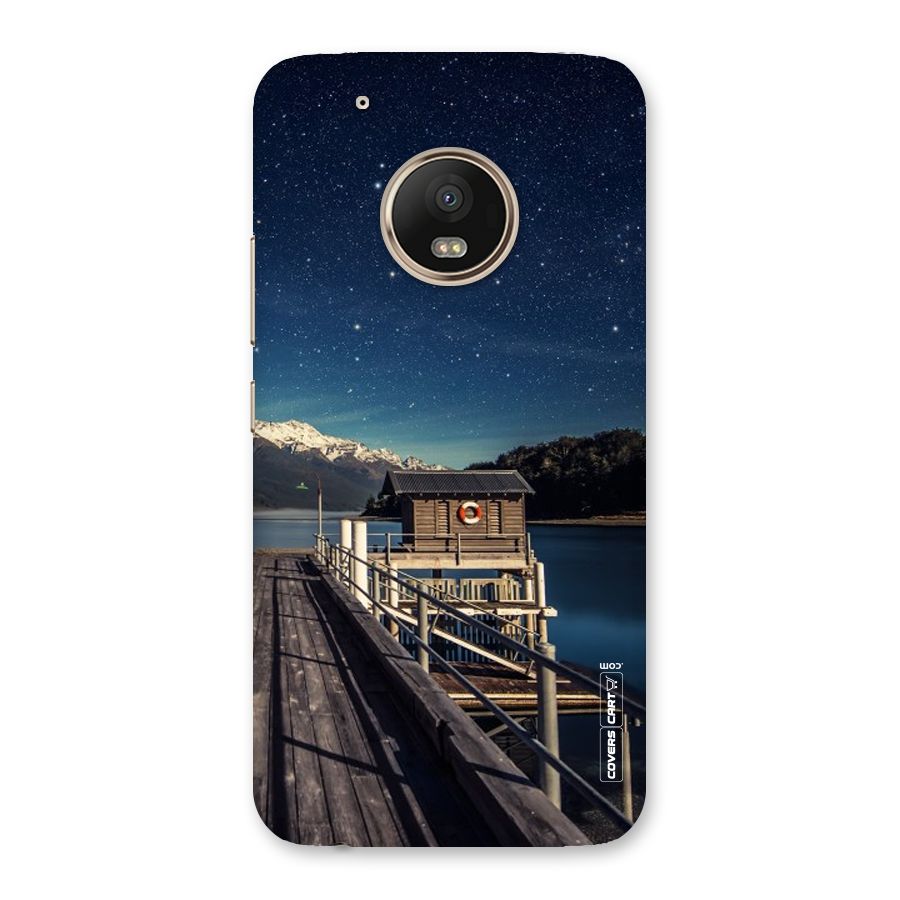Beautiful Dock Hut Back Case for Moto G5 Plus
