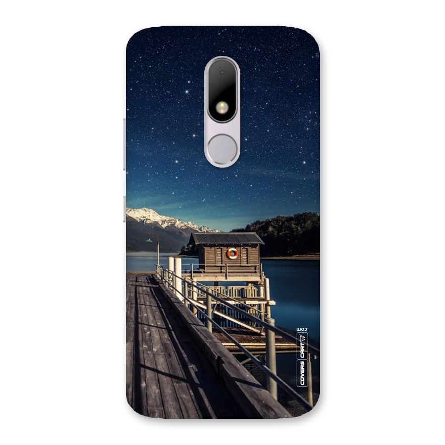 Beautiful Dock Hut Back Case for Moto M