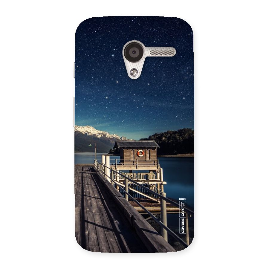 Beautiful Dock Hut Back Case for Moto X