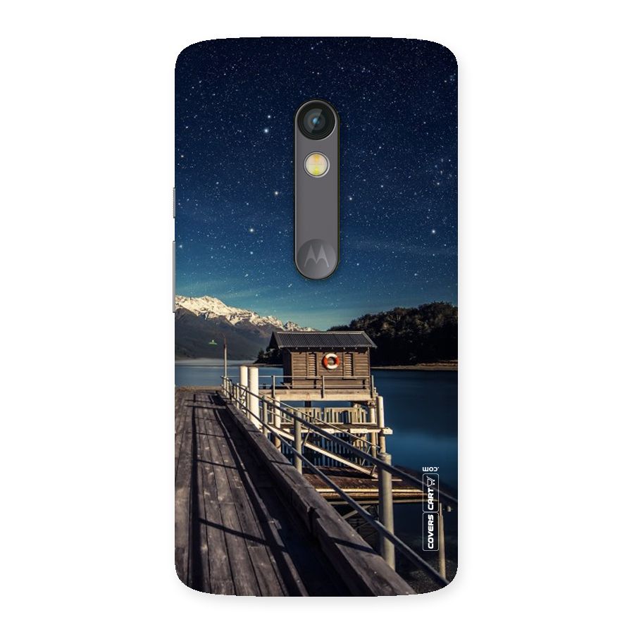 Beautiful Dock Hut Back Case for Moto X Play