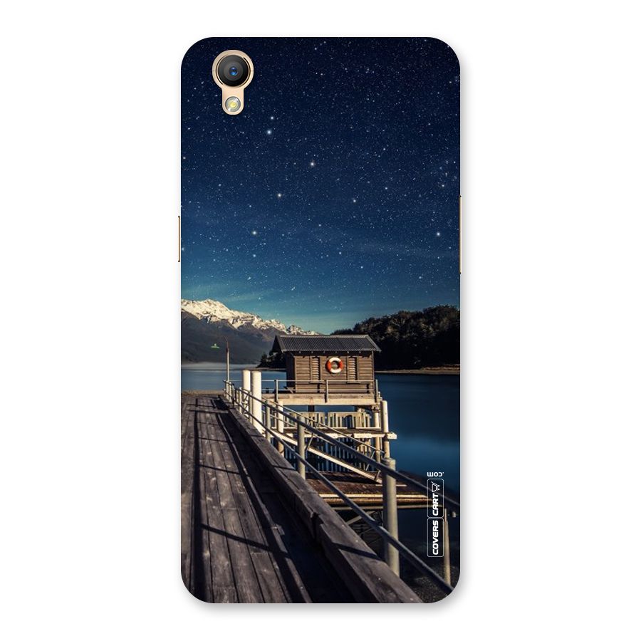 Beautiful Dock Hut Back Case for Oppo A37