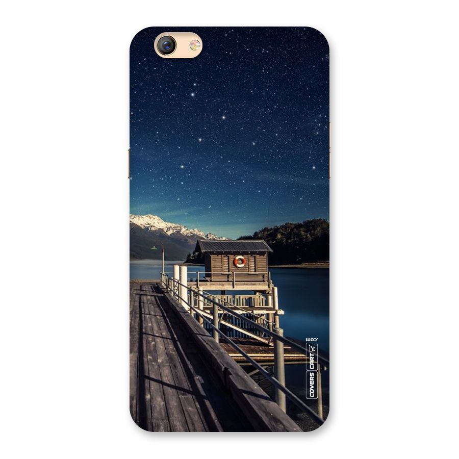 Beautiful Dock Hut Back Case for Oppo F3 Plus