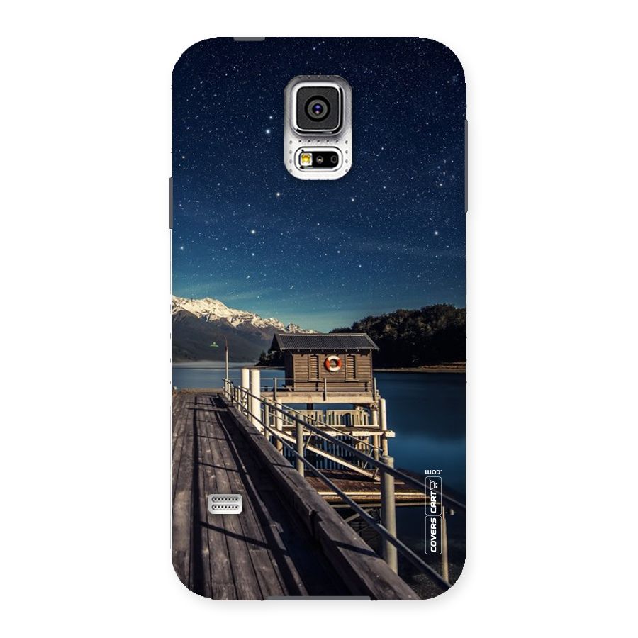 Beautiful Dock Hut Back Case for Samsung Galaxy S5