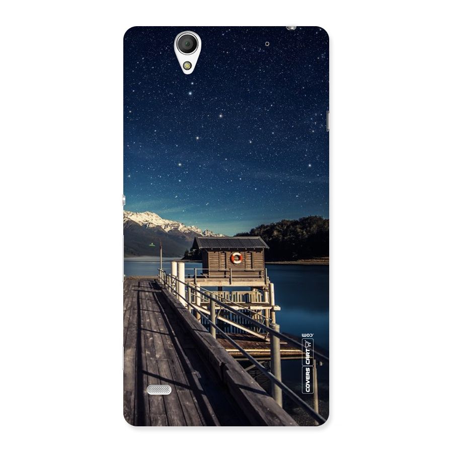 Beautiful Dock Hut Back Case for Sony Xperia C4