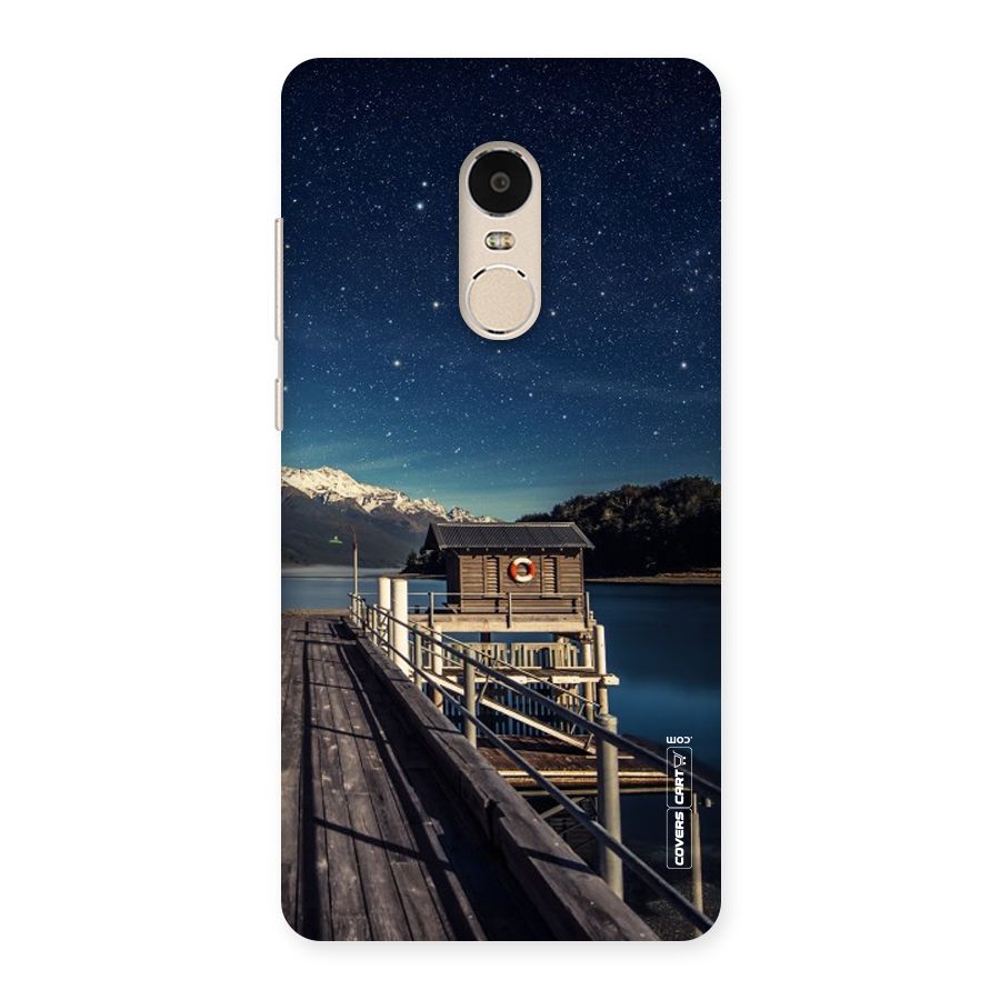 Beautiful Dock Hut Back Case for Xiaomi Redmi Note 4