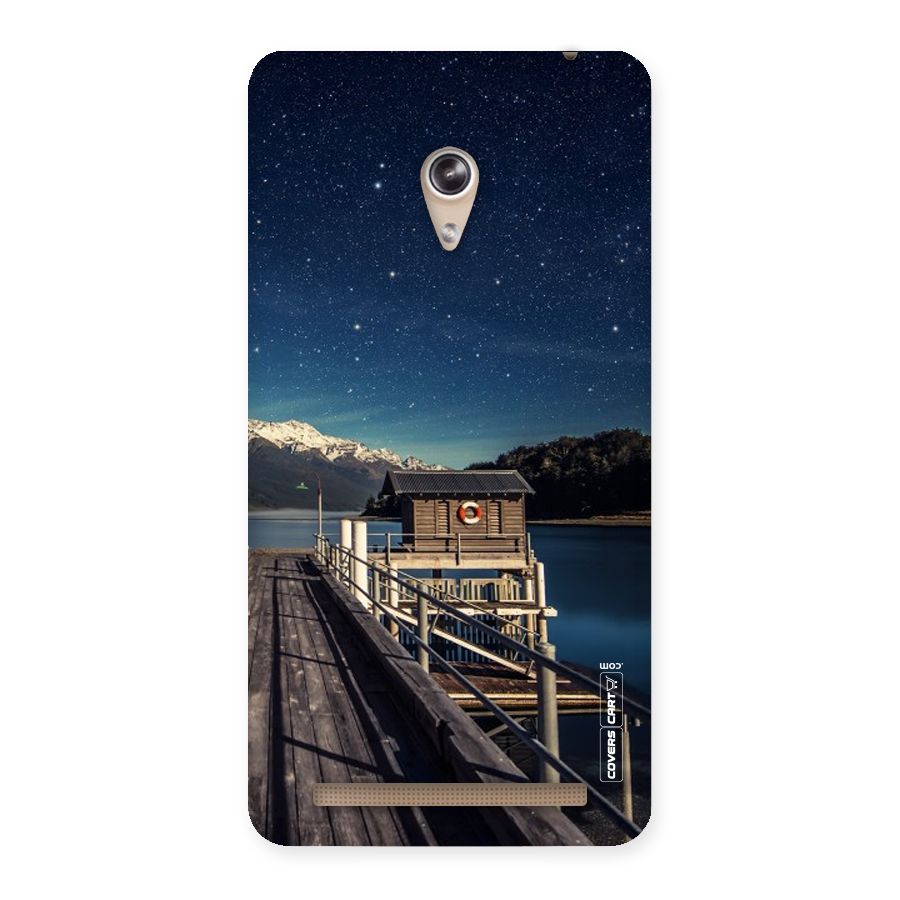 Beautiful Dock Hut Back Case for Zenfone 6