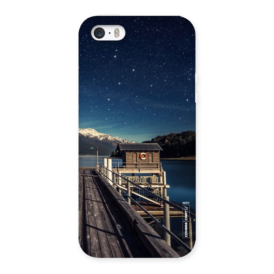 Beautiful Dock Hut Back Case for iPhone 5 5S