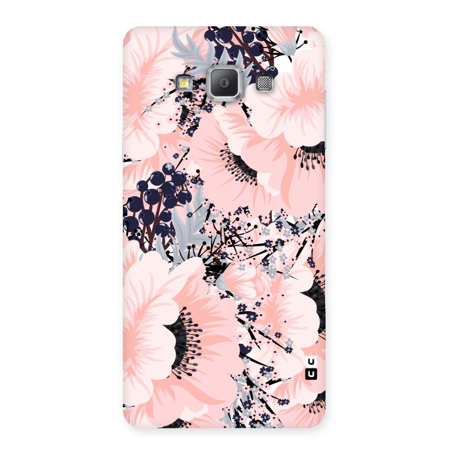 Beautiful Flowers Back Case for Galaxy A7