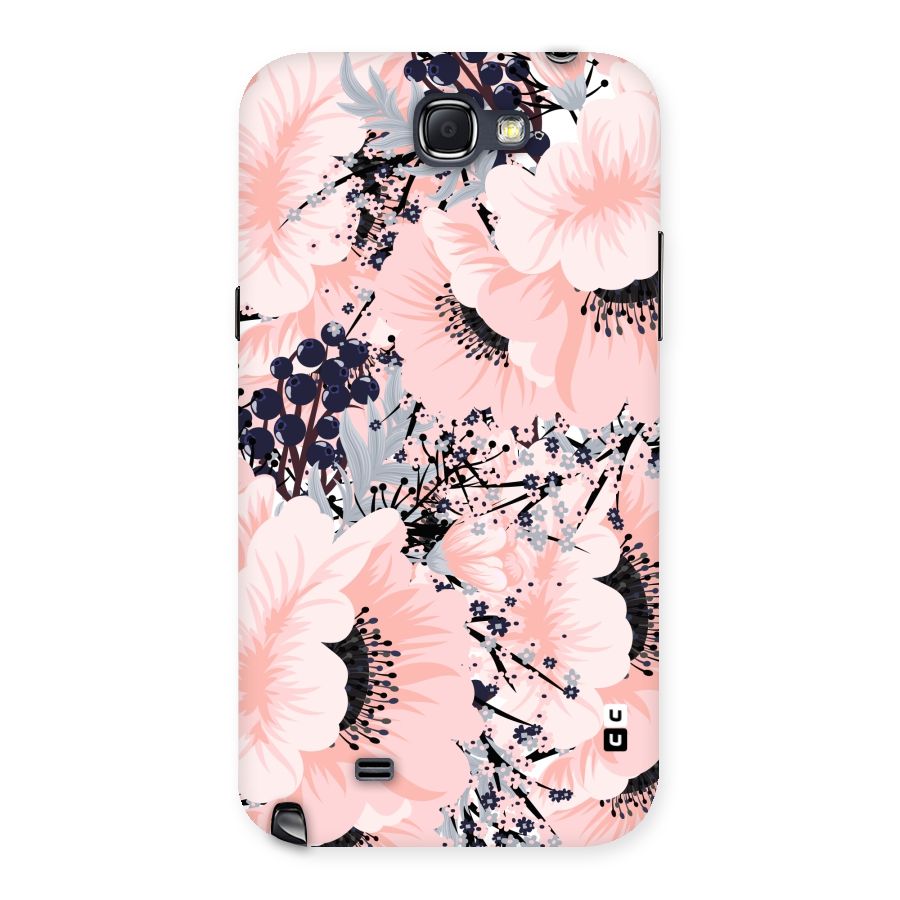 Beautiful Flowers Back Case for Galaxy Note 2