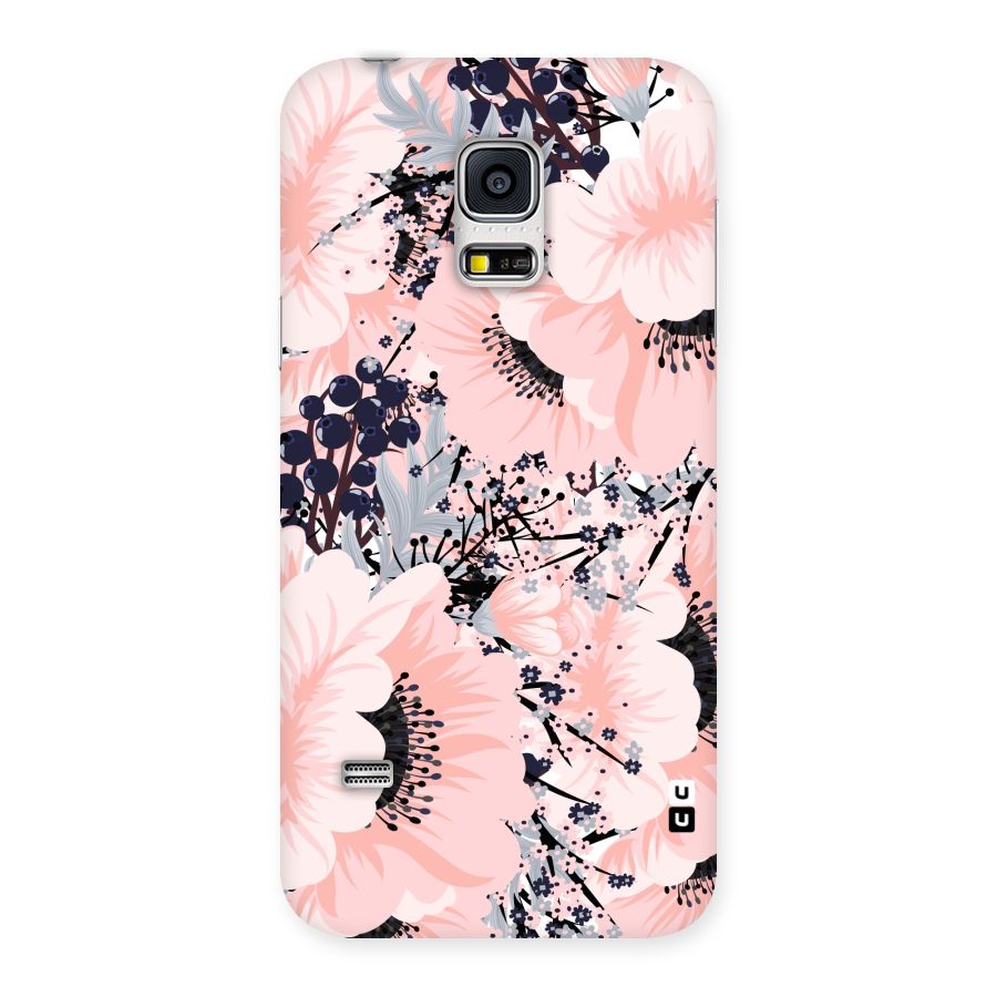 Beautiful Flowers Back Case for Galaxy S5 Mini