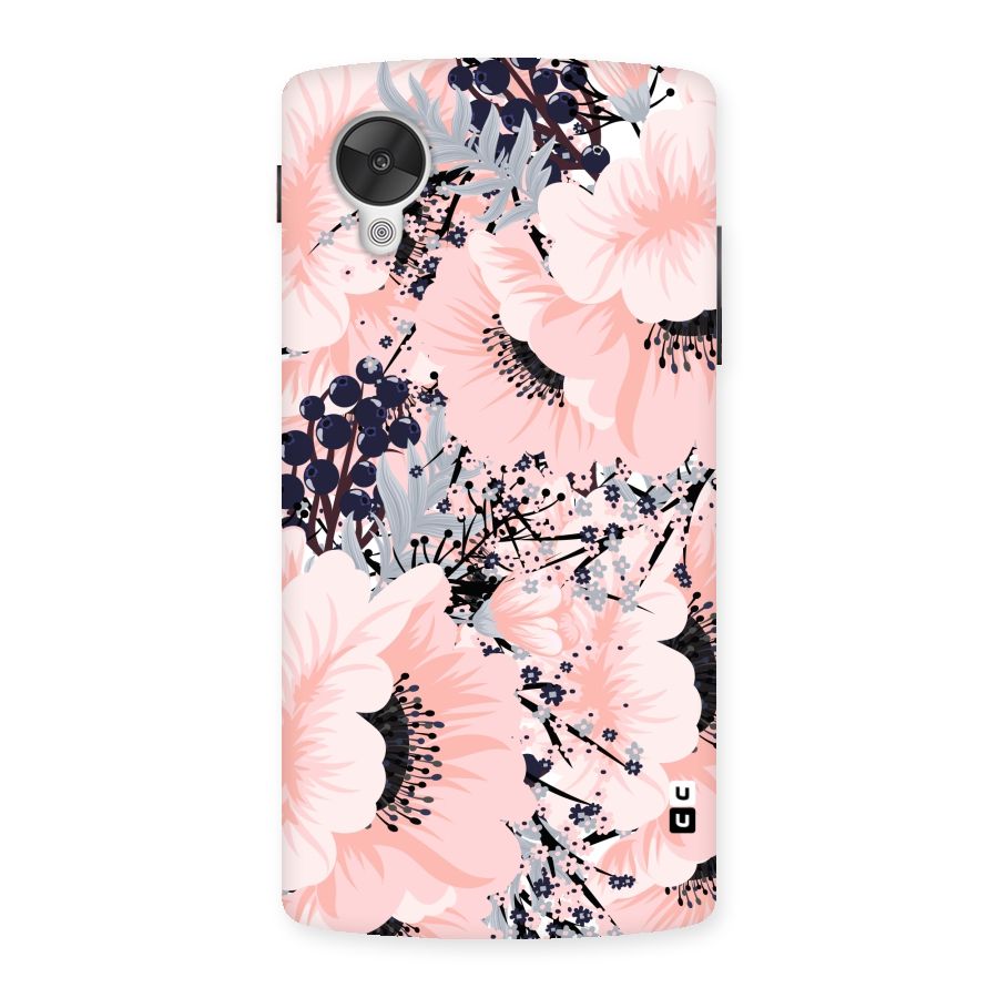 Beautiful Flowers Back Case for Google Nexsus 5