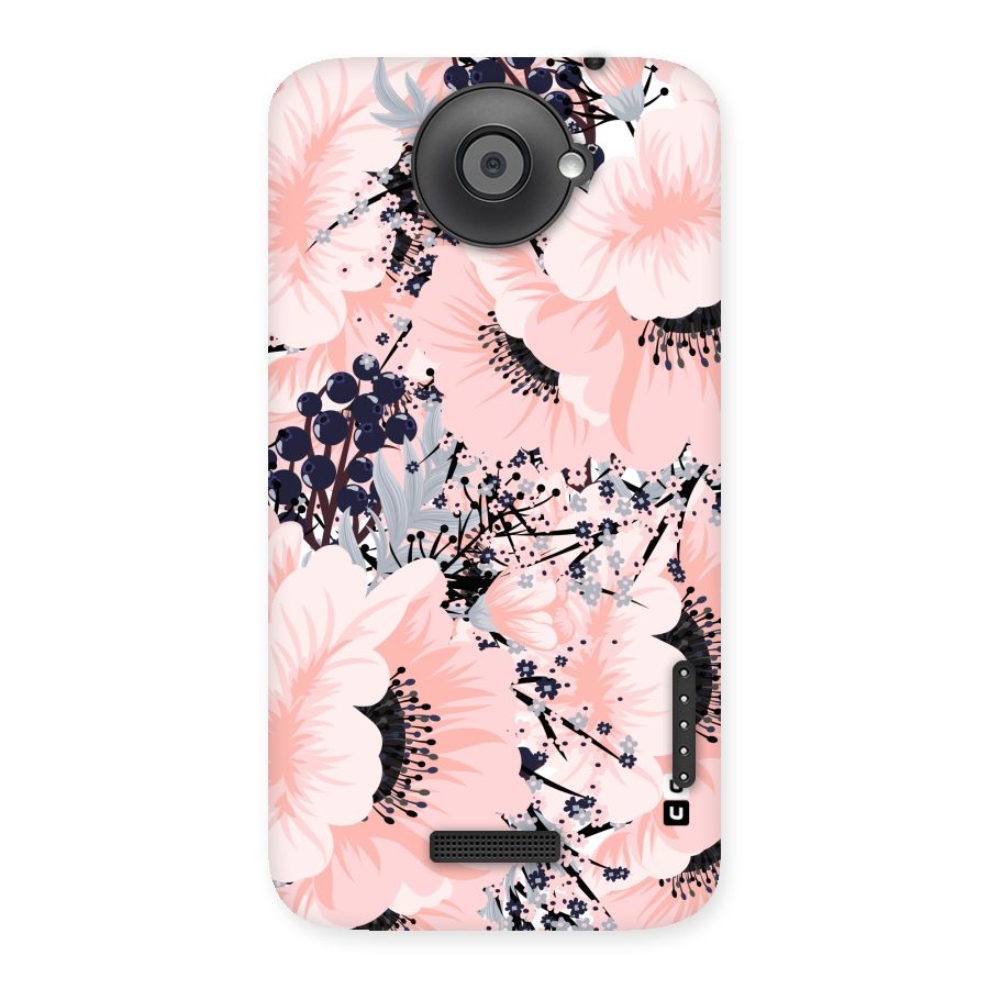 Beautiful Flowers Back Case for HTC One X