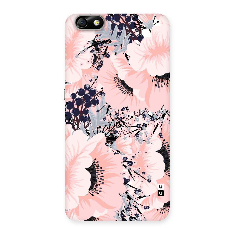 Beautiful Flowers Back Case for Honor 4X