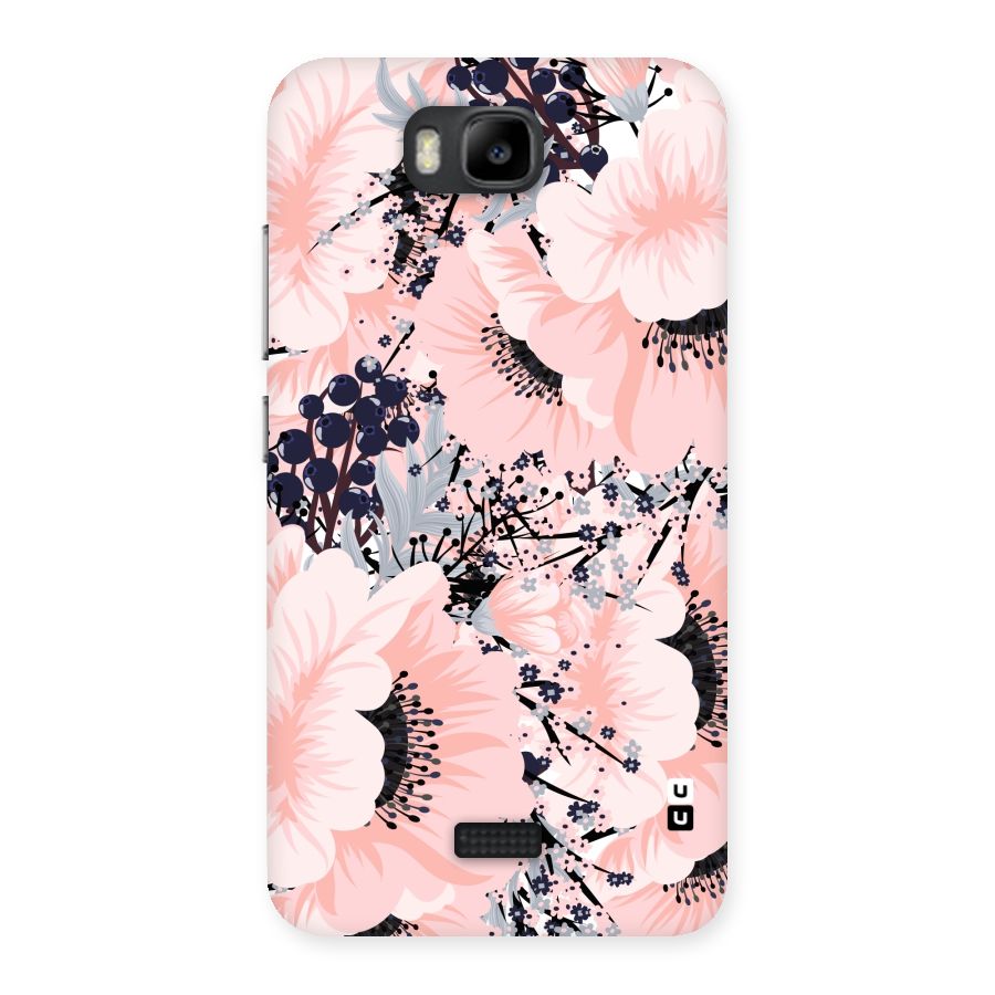 Beautiful Flowers Back Case for Honor Bee