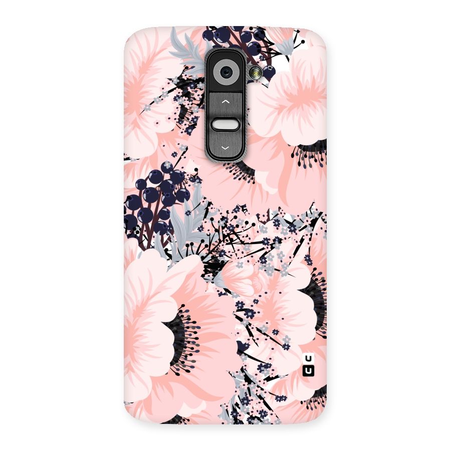 Beautiful Flowers Back Case for LG G2