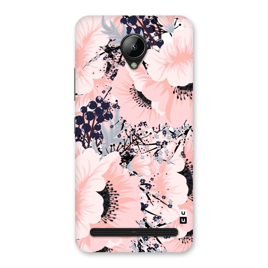 Beautiful Flowers Back Case for Lenovo C2