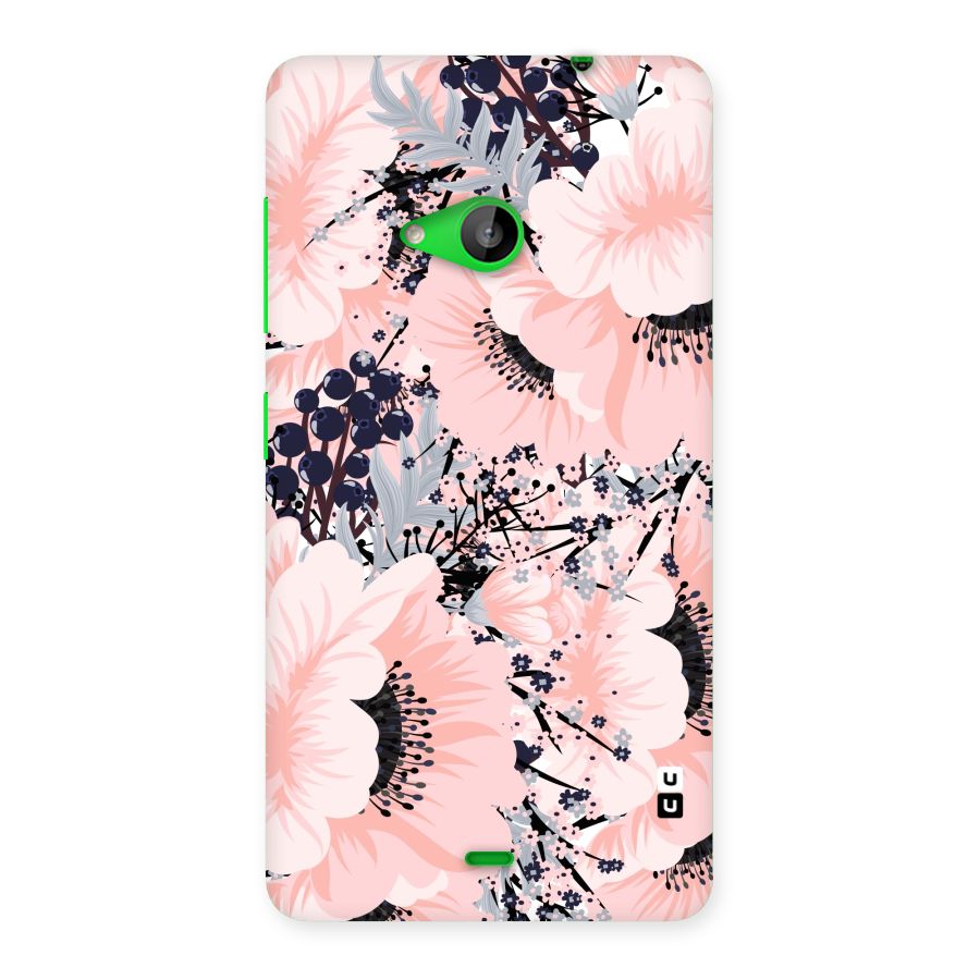 Beautiful Flowers Back Case for Lumia 535