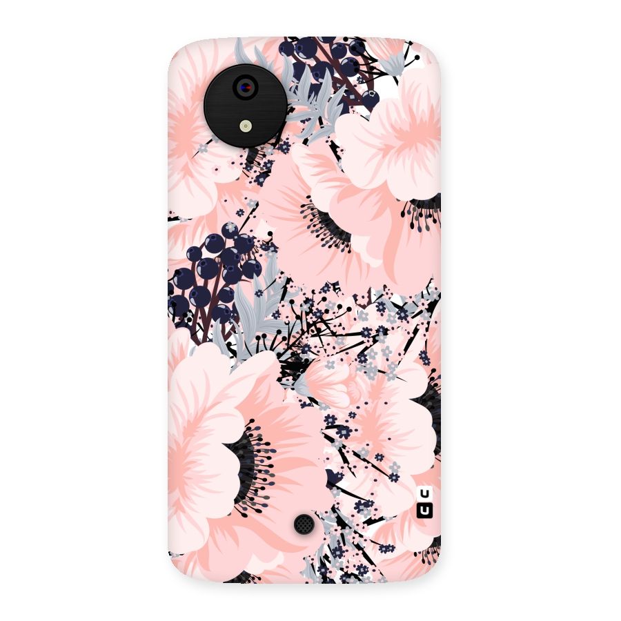 Beautiful Flowers Back Case for Micromax Canvas A1